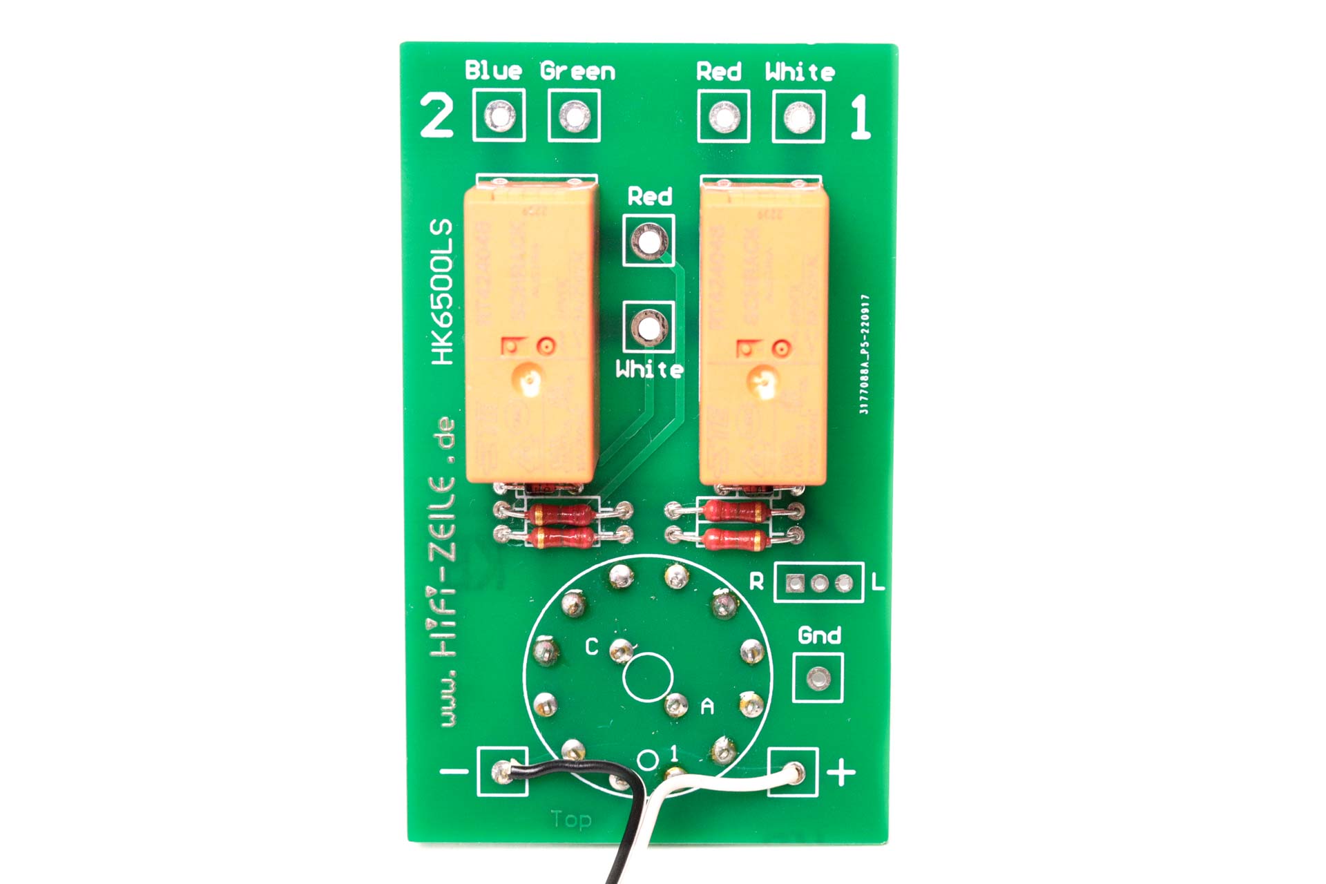 HiFi_ZEILE_Modifikation_HK6500_Relais_Lautsprecherwahlschalter-17
